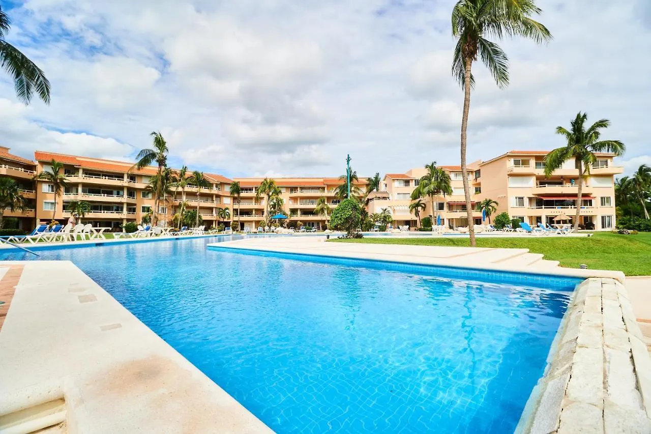 Caribbean Chic Apartment Beachfront Complex Marvelous Pool And Gardens Private Terrace Puerto Aventuras Mexico