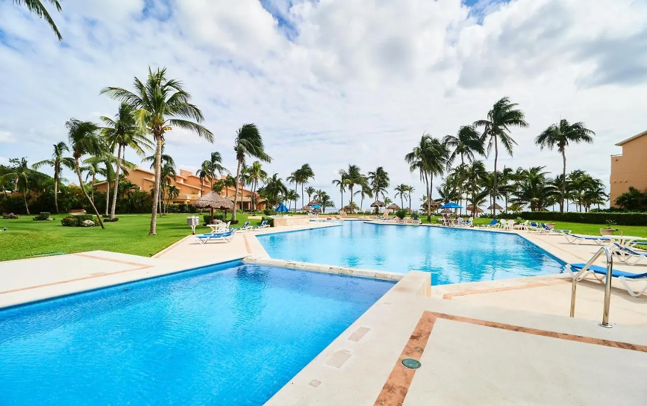 Caribbean Chic Apartment Beachfront Complex Marvelous Pool And Gardens Private Terrace Puerto Aventuras