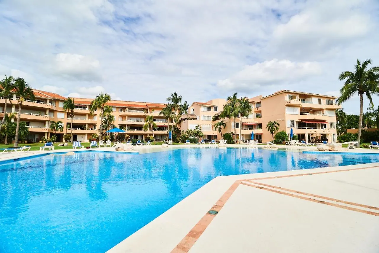 Caribbean Chic Apartment Beachfront Complex Marvelous Pool And Gardens Private Terrace Puerto Aventuras