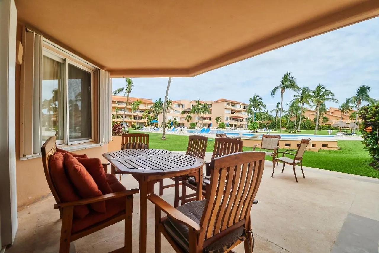 Caribbean Chic Apartment Beachfront Complex Marvelous Pool And Gardens Private Terrace Puerto Aventuras